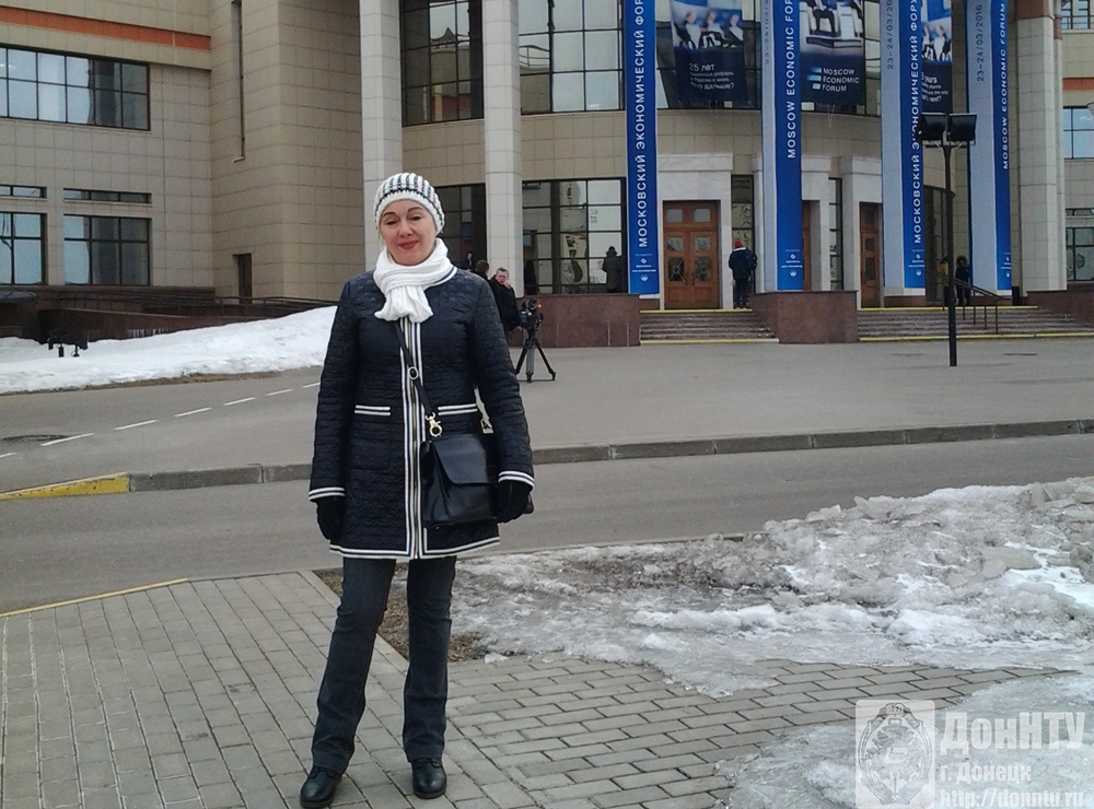 Представитель ДонНТУ на форуме