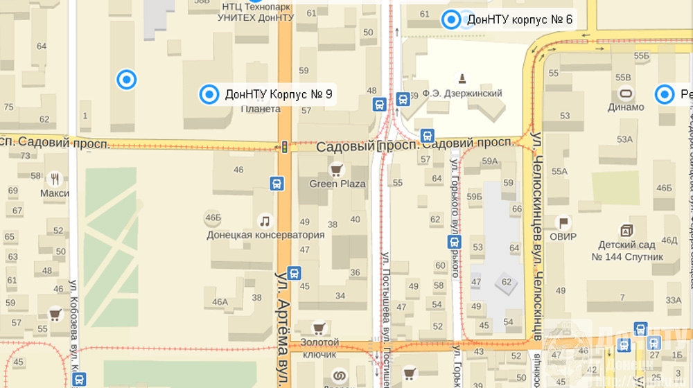 Карта 9 корпуса