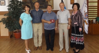 Торжественный приём в честь вручения диплома