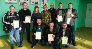 Члены добровольной народной дружины г. Горловки