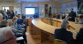 Проректор А. Б. Бирюков открывает мероприятие
