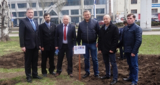 Представители администрации города и ректората вуза