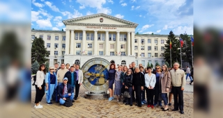 Коллектив группы ДонНТУ 1 день обучения