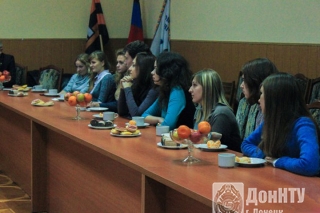Встреча руководства ДонНТУ с отличниками вуза