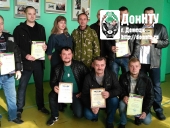 Члены добровольной народной дружины г. Горловки