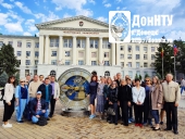 Коллектив группы ДонНТУ 1 день обучения