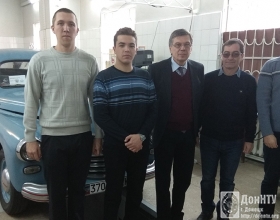 В лаборатории диагностики автомобилей АДИ