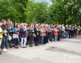 Торжественный митинг ко Дню Победы