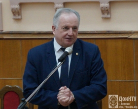 Приветственное слово А. Я. Аноприенко