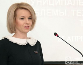 Выступление депутата Народного Совета ДНР А. Ю. Селивановой.
