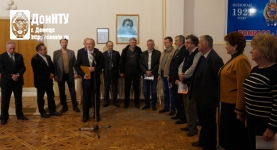 Команда создателей маятника Фуко и организаторы мероприятия