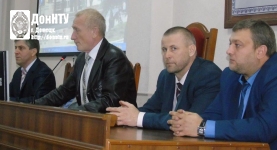 Слева направо: С. В. Шлепнёв, К. Н. Маренич, М. Н. Мягков, Е. В. Железняк