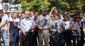 Участники митинга